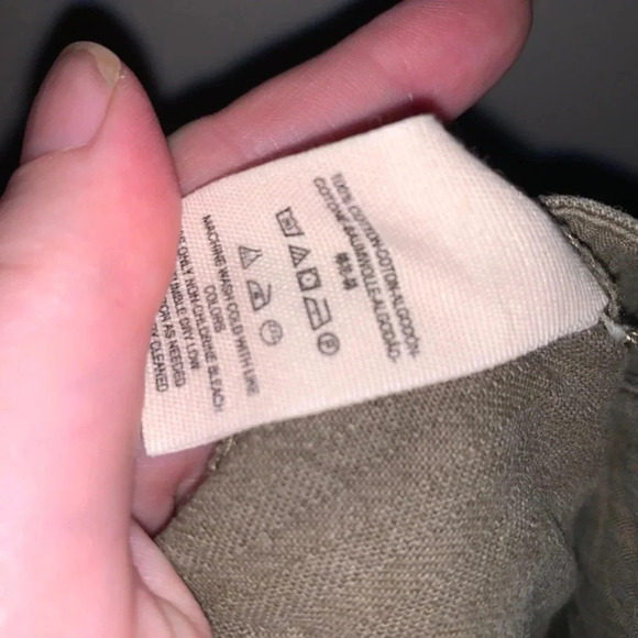 Free People Green High Rise Wide  Leg Cropped Jeans 4 - Picture 6 of 13